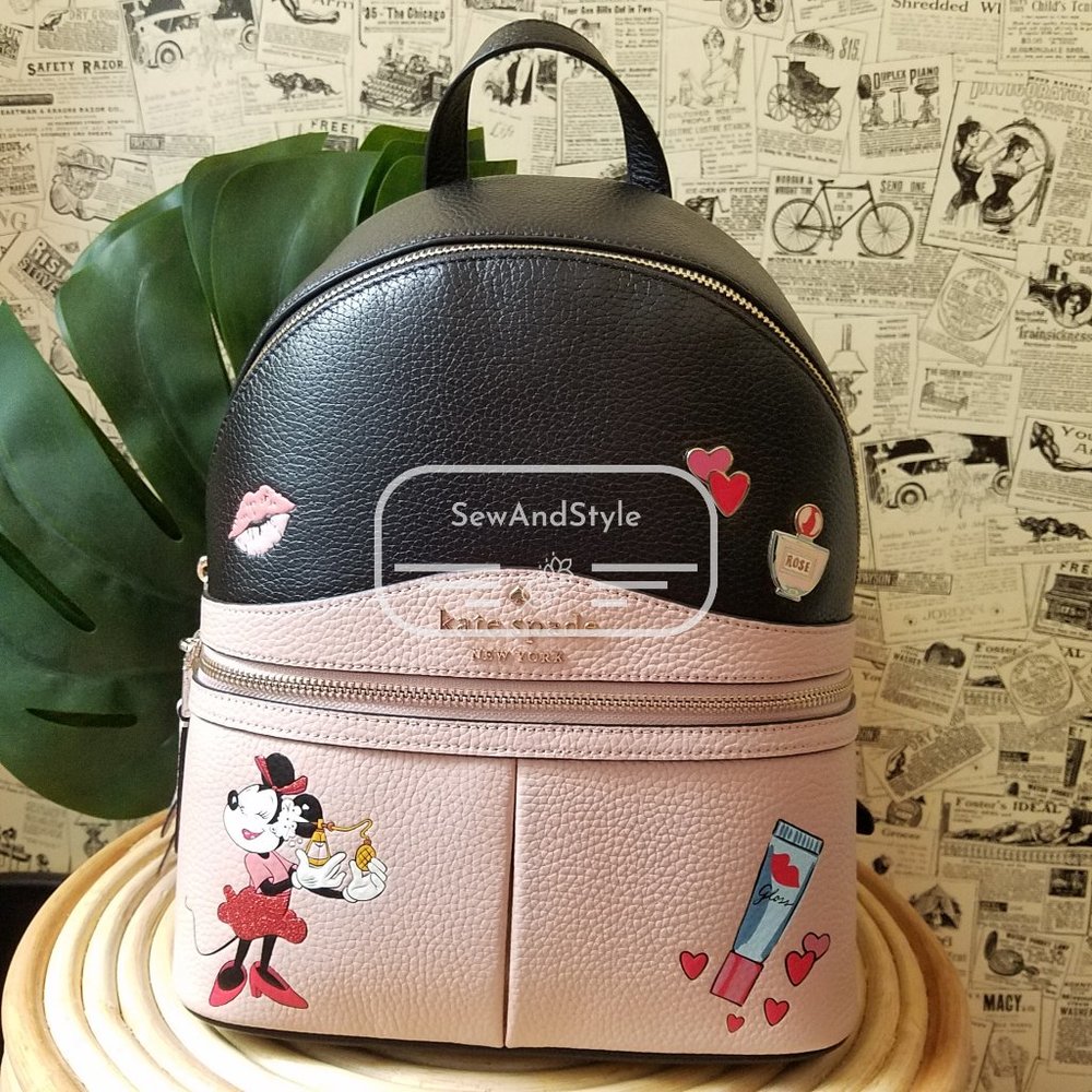 Kate Spade NWT Pebble Leather Minnie Backpack - Picture 1 of 14